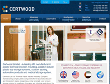 Tablet Screenshot of certwood.com